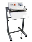 vacuum heat sealer - with stand and tray -  gas flush
