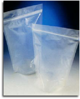stand upcustom Mylar bags - clear Mylar laminate bags